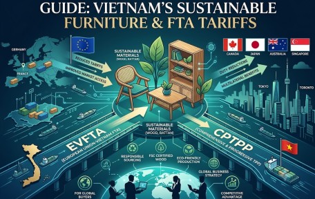 How to Leverage EVFTA and CPTPP Tariff Preferences when Sourcing Sustainable Furniture from Vietnam